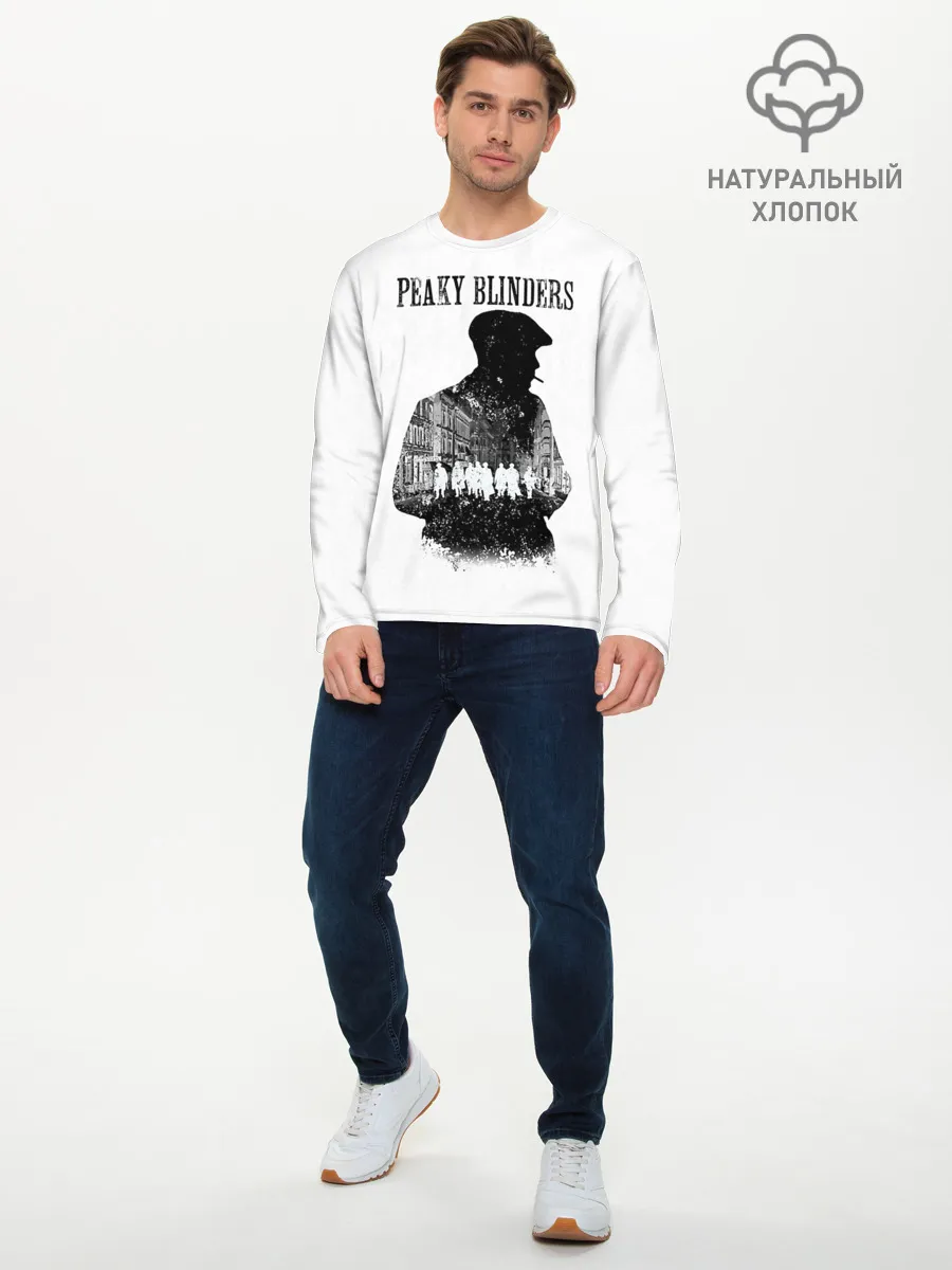 Мужской лонгслив базовый / Thomas Shelby Peaky Blinders