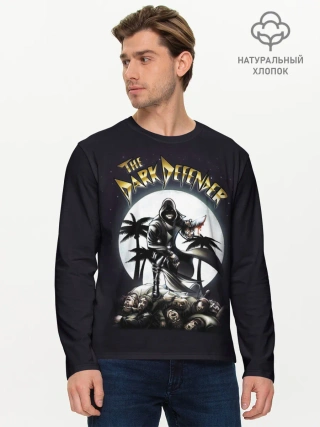 Мужской лонгслив базовый / Dark Defender Dexter Декстер