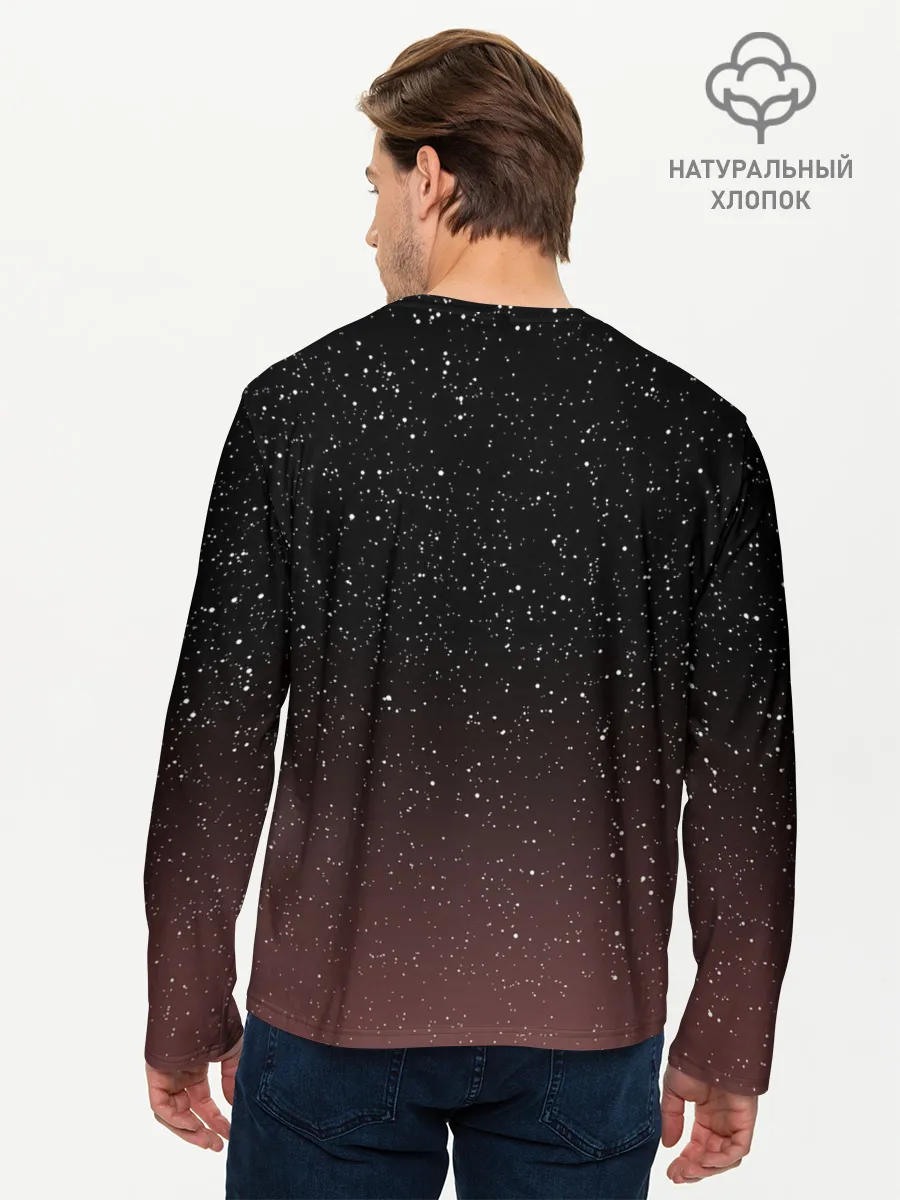 Мужской лонгслив базовый / ПЛАНЕТА ИГР | ИГРА В КАЛЬМАРА