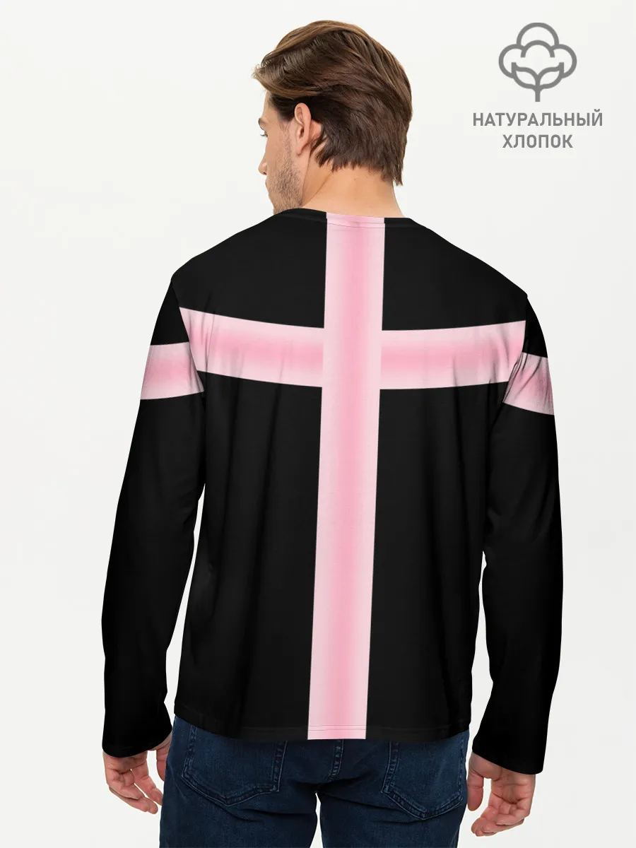 Мужской лонгслив базовый / ИГРА В КАЛЬМАРА, ДИЗАЙН ГРОБА