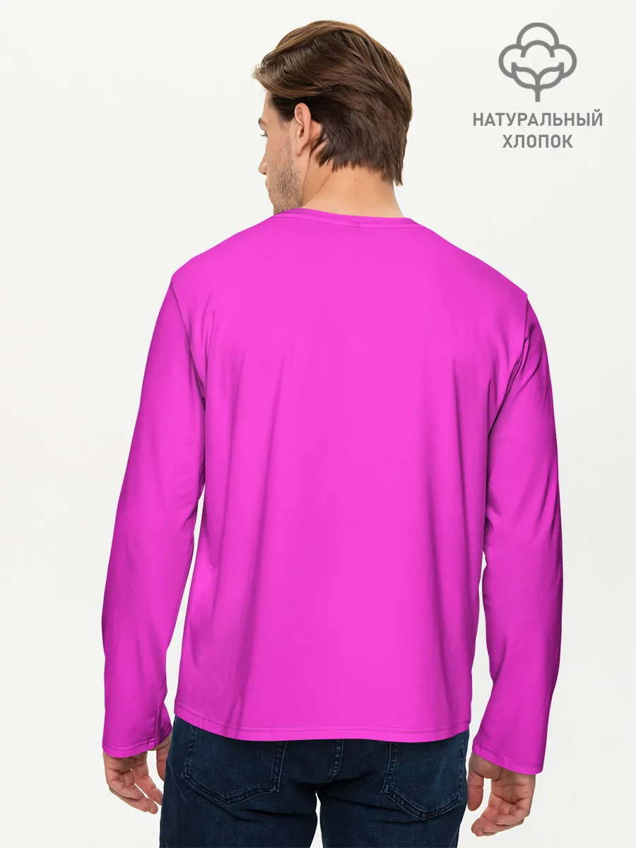 Мужской лонгслив базовый / Player 001