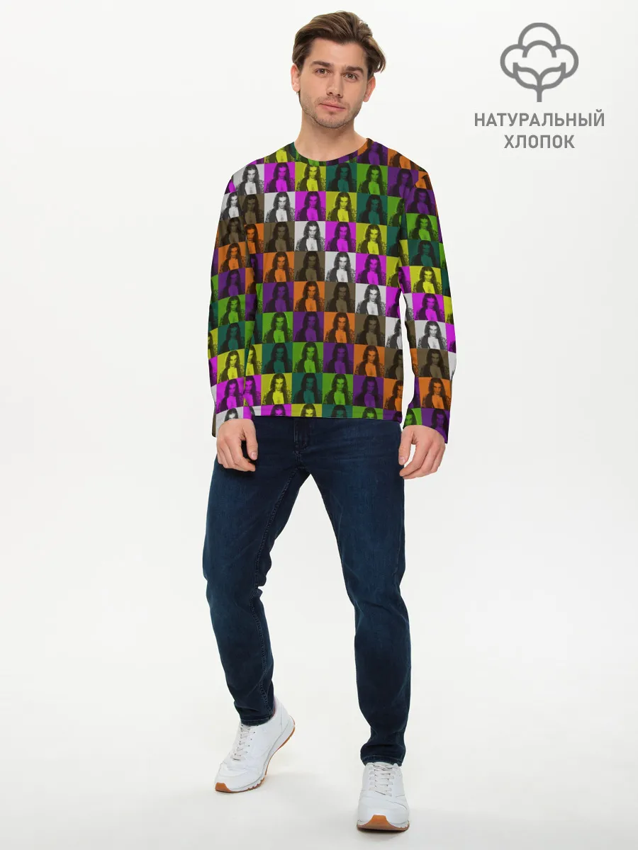 Мужской лонгслив базовый / Damiano David. Colors