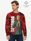 Мужской лонгслив базовый / Ророноа Зоро, One Piece