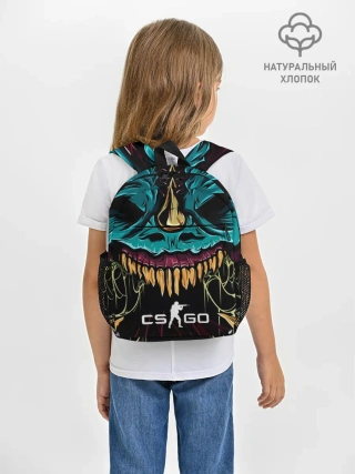 Рюкзак детский / CS GO hyper beast skin