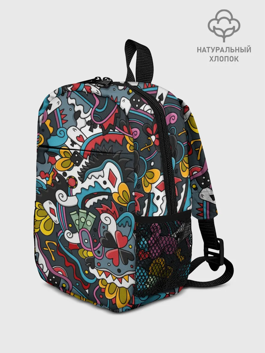 Рюкзак детский / Покерный коллаж