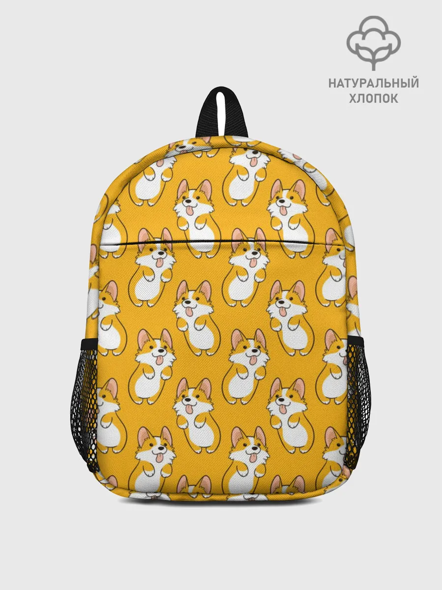 Рюкзак детский / Корги Паттерн 2