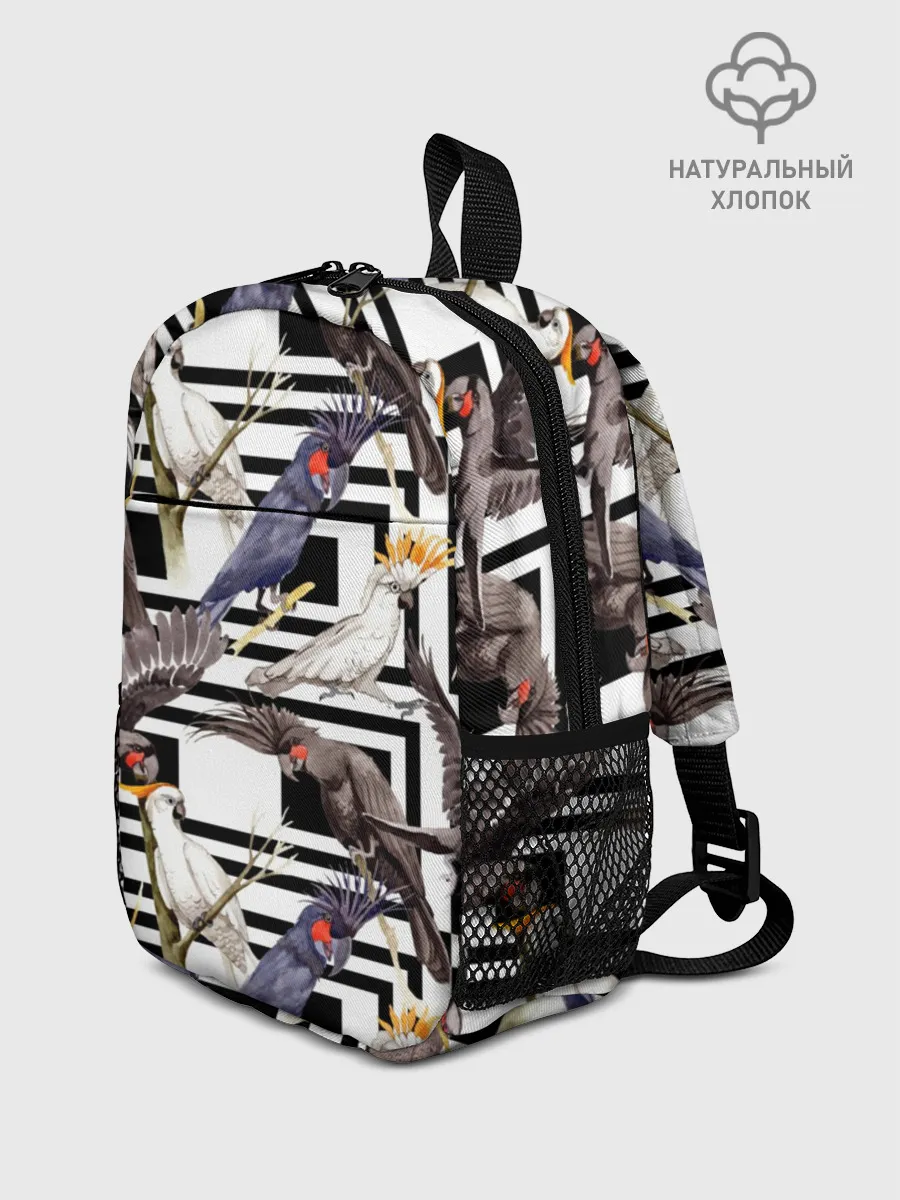 Рюкзак детский / Попугаи какаду