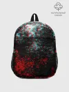 Рюкзак детский / БРЫЗГИ КРАСОК GLITCH