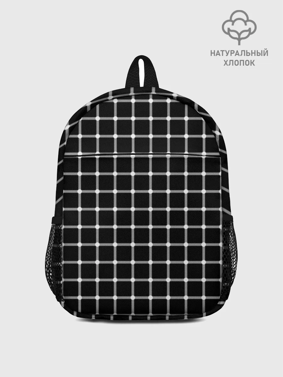 Рюкзак детский / Неуловимые серый точки