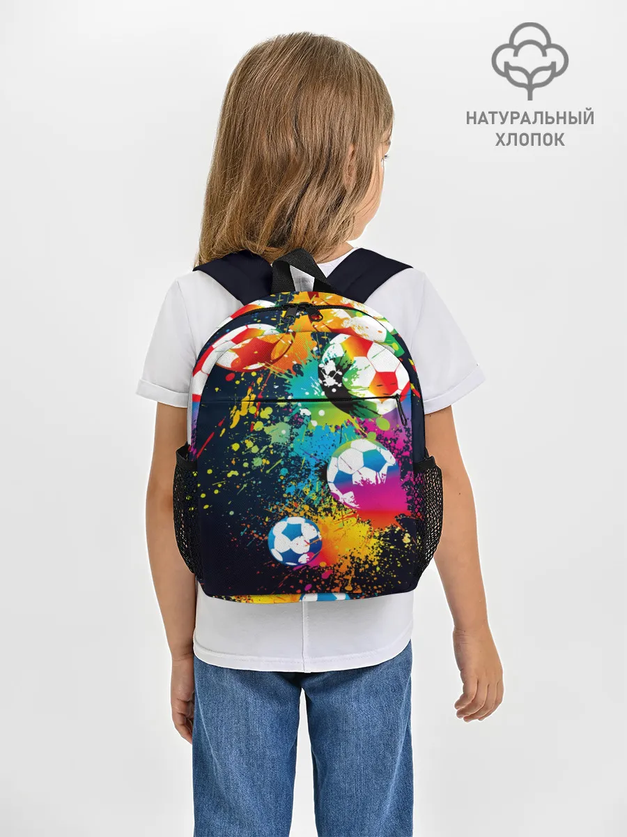 Рюкзак детский / Футбольные мячи