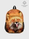 Рюкзак детский / Лиса с языком
