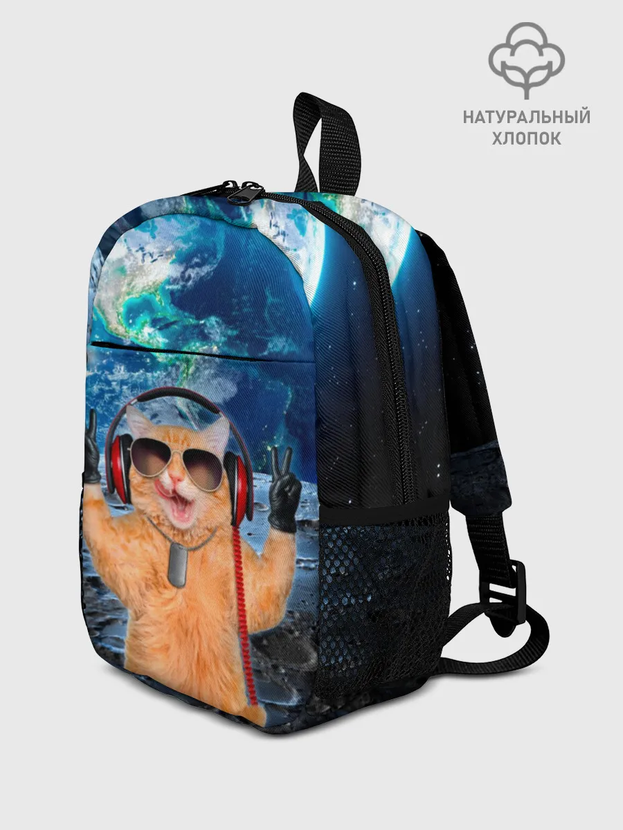 Рюкзак детский / Кот на луне