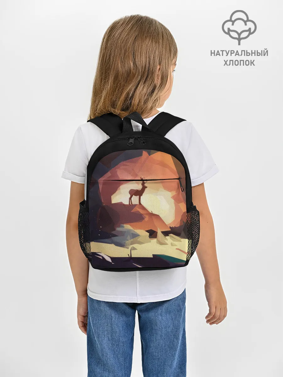 Рюкзак детский / Абстрактный олень