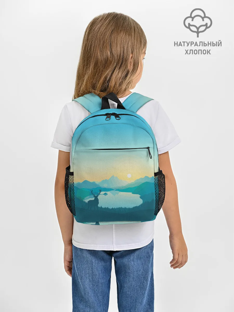 Рюкзак детский / Векторная природа