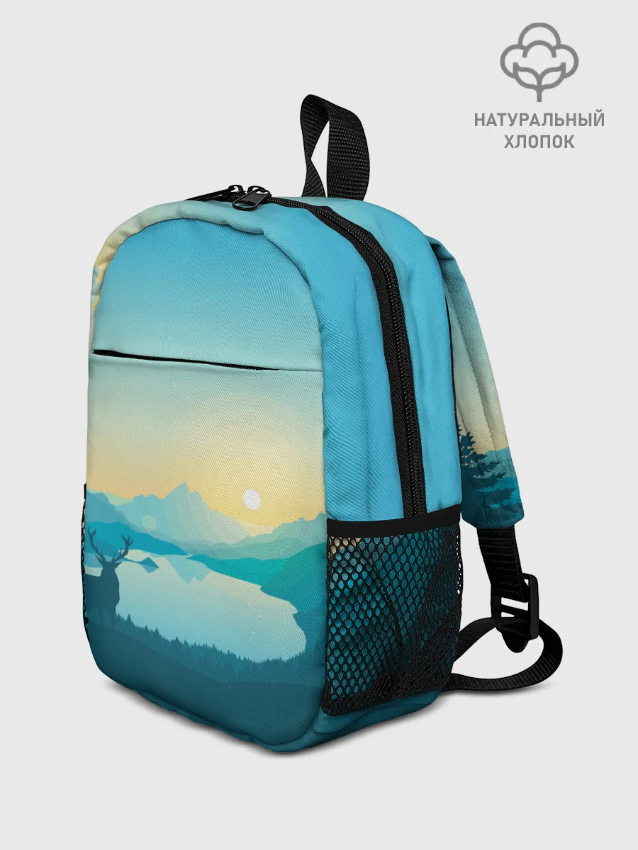 Рюкзак детский / Векторная природа