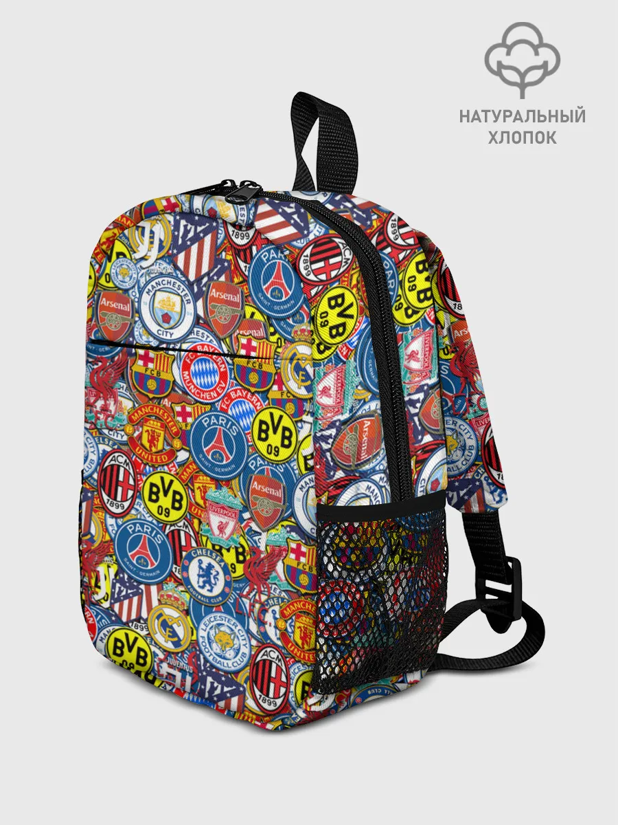 Рюкзак детский / ЛОГОТИПЫ ФУТБОЛЬНЫХ КОМАНД