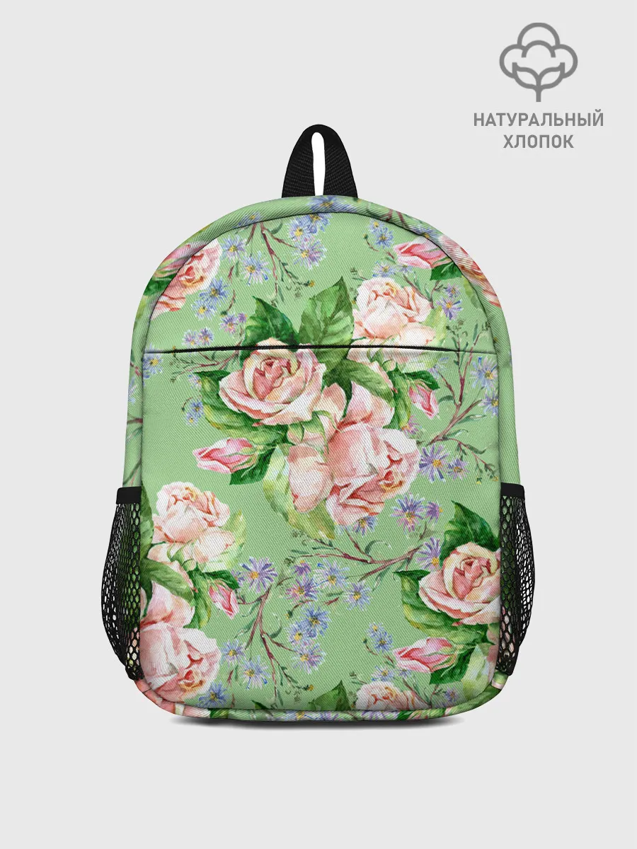 Рюкзак детский / Розы и васильки