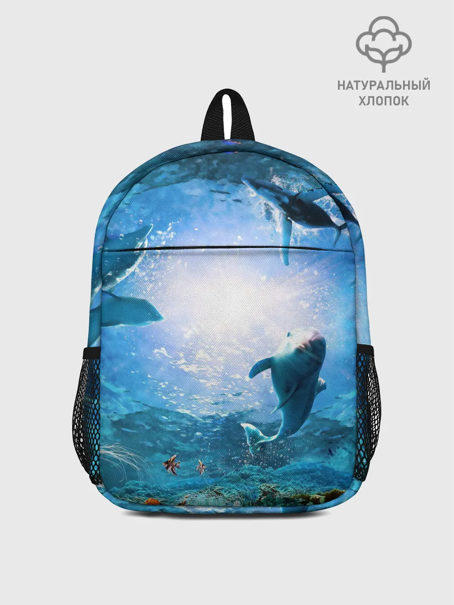Рюкзак детский / Дельфины