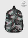 Рюкзак детский / Серый камуфляж