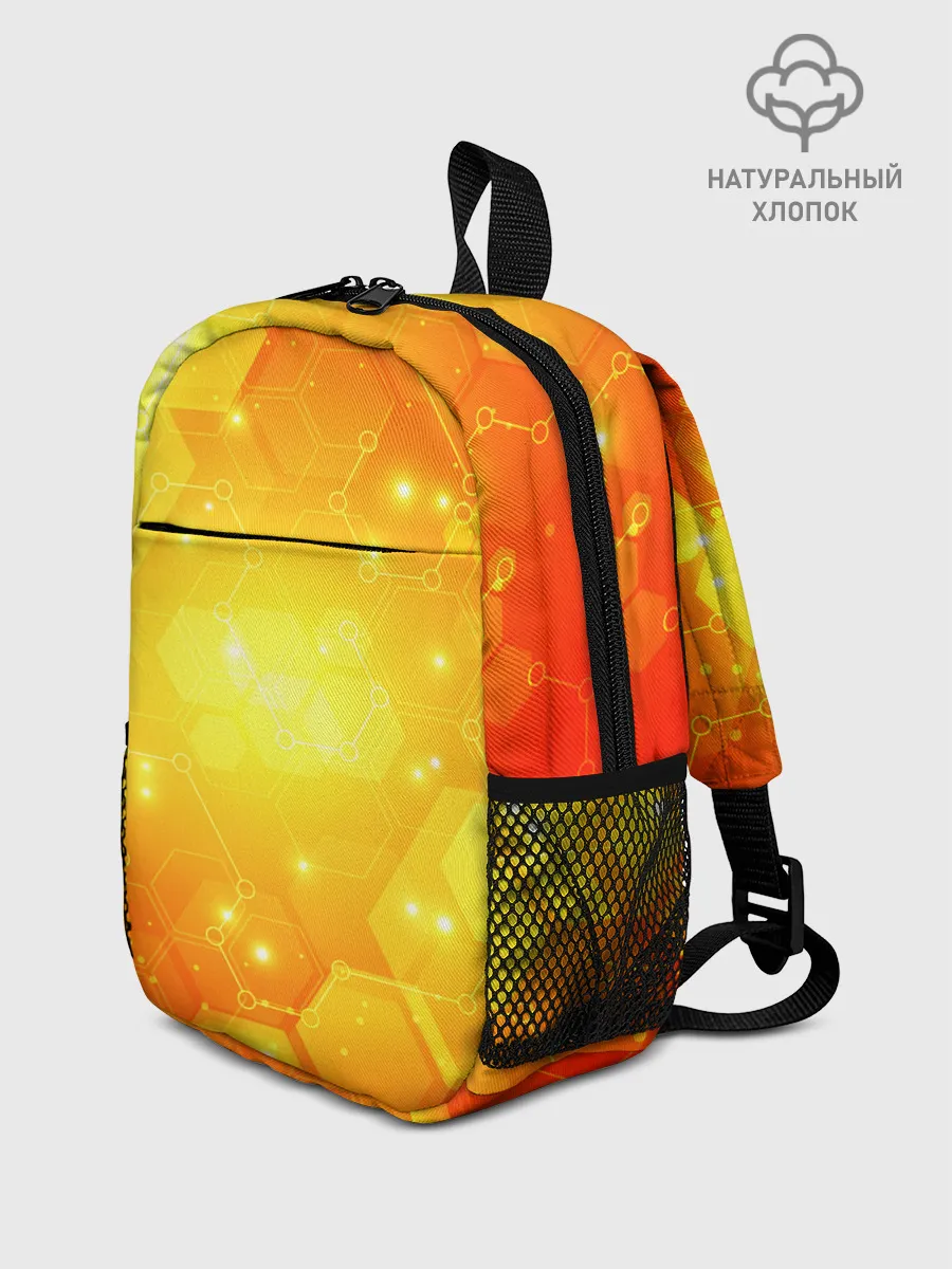 Рюкзак детский / ОРАНЖЕВЫЕ СОТЫ