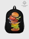 Рюкзак детский / Гамбургер