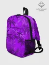 Рюкзак детский / ФИОЛЕТОВЫЕ ПАЛЬМЫ / ТРОПИКИ