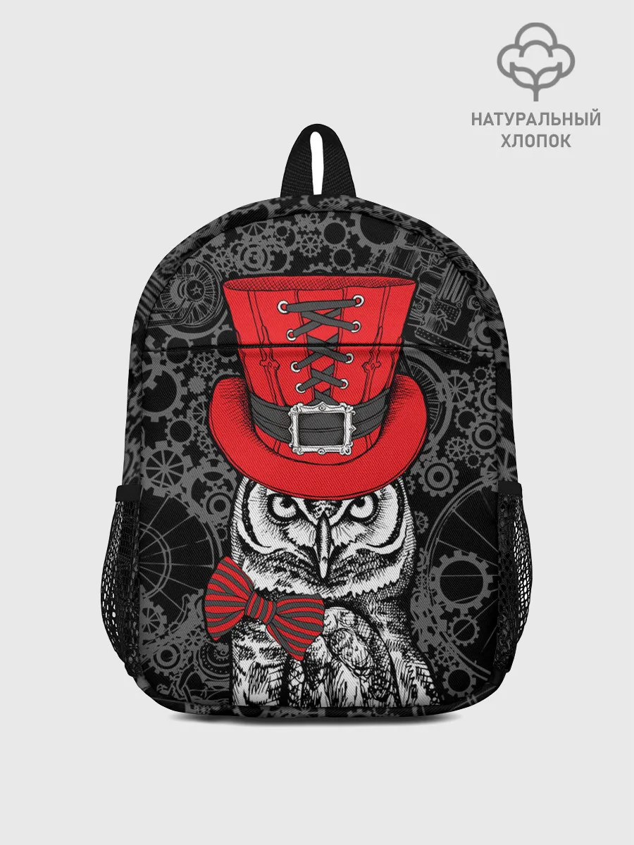 Рюкзак детский / Сова в цилиндре