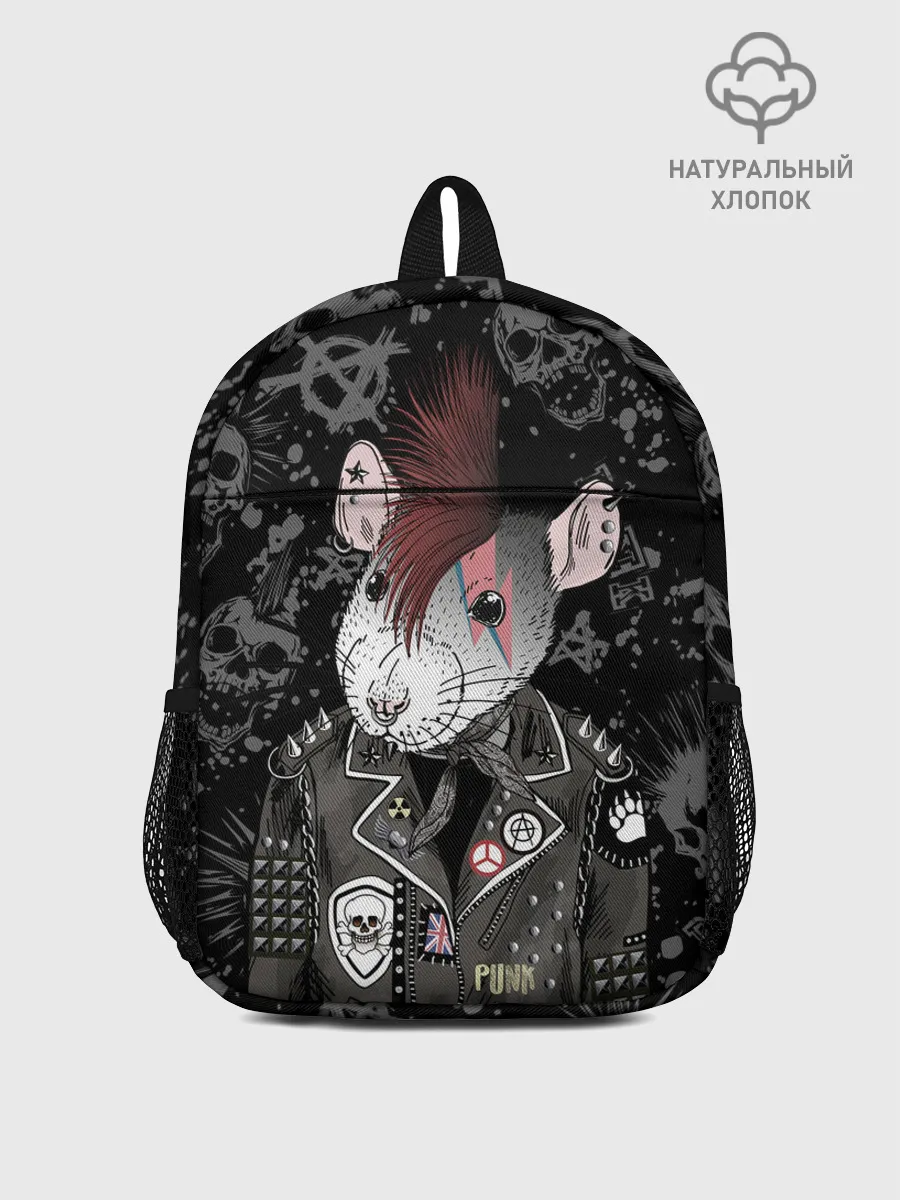 Рюкзак детский / Крыса в косухе