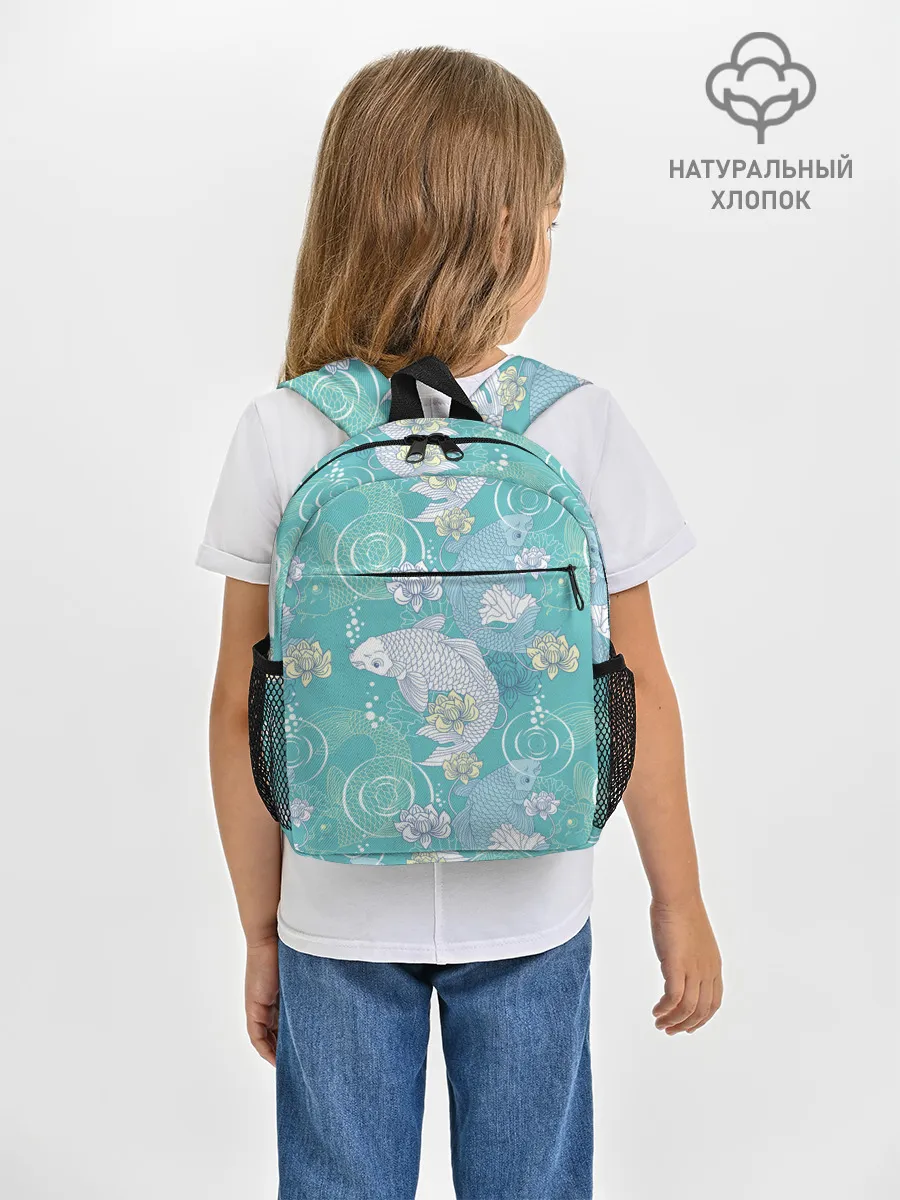 Рюкзак детский / Карпы Кои