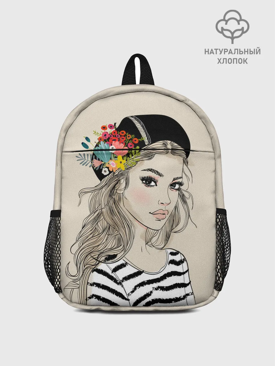 Рюкзак детский / Парижанка в берете