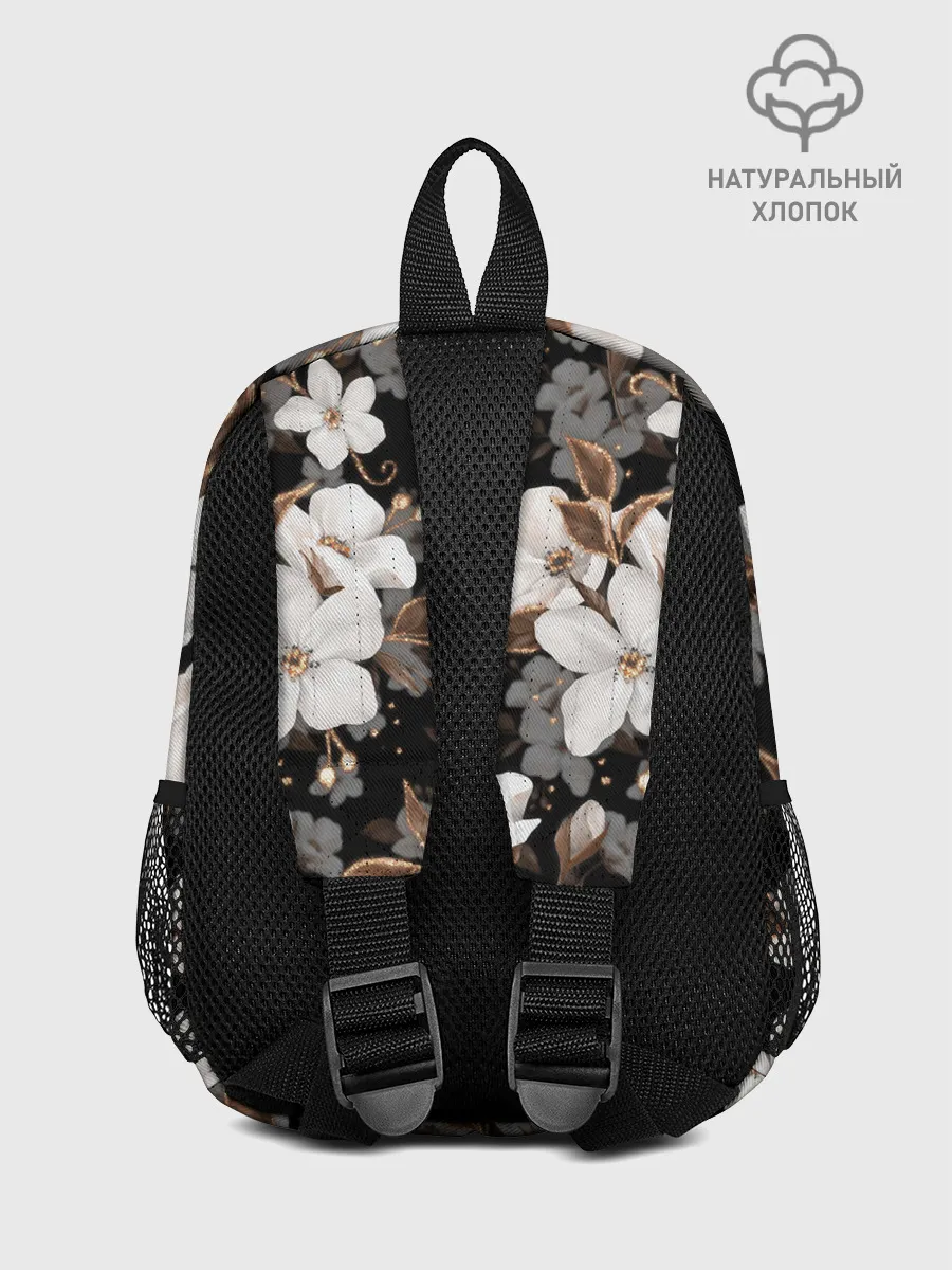 Рюкзак детский / Белые цветы