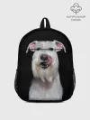Рюкзак детский / Белый шнауцер