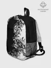 Рюкзак детский / Черно-белый узор.