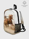 Рюкзак детский / Лошадь с жеребенком