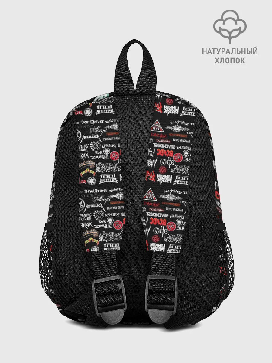 Рюкзак детский / ЛОГОТИПЫ РОК ГРУПП