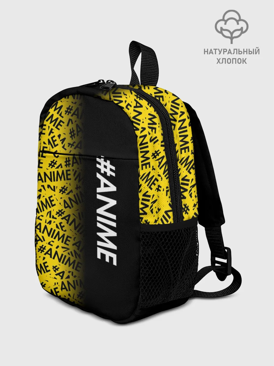 Рюкзак детский / ANIME pattern text