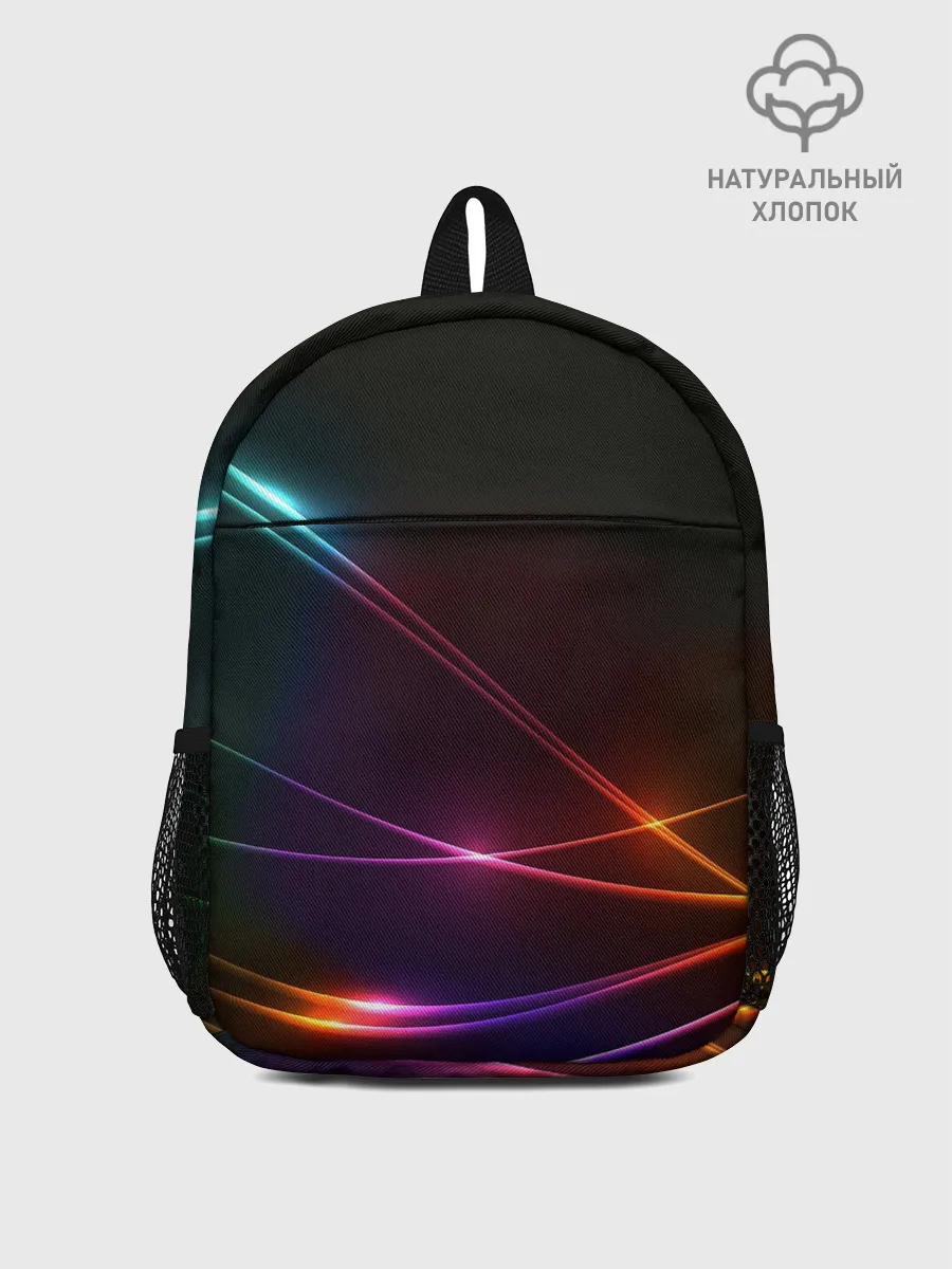 Рюкзак детский / Неоновые Линии