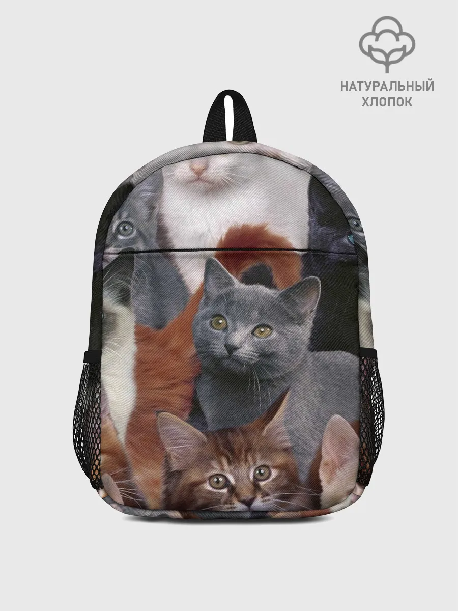 Рюкзак детский / Много котов