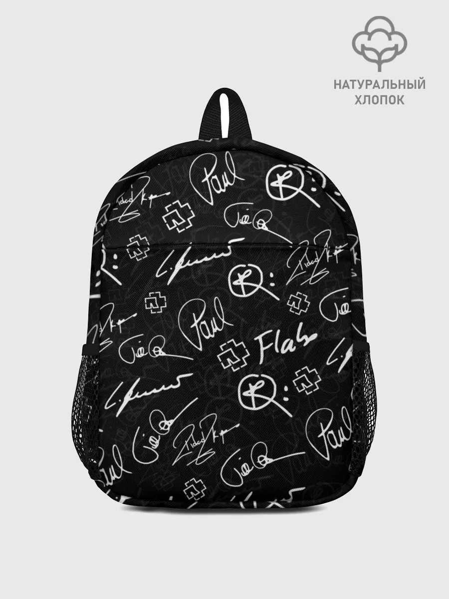 Рюкзак детский / RAMMSTEIN АВТОГРАФЫ | РАМШТАЙН
