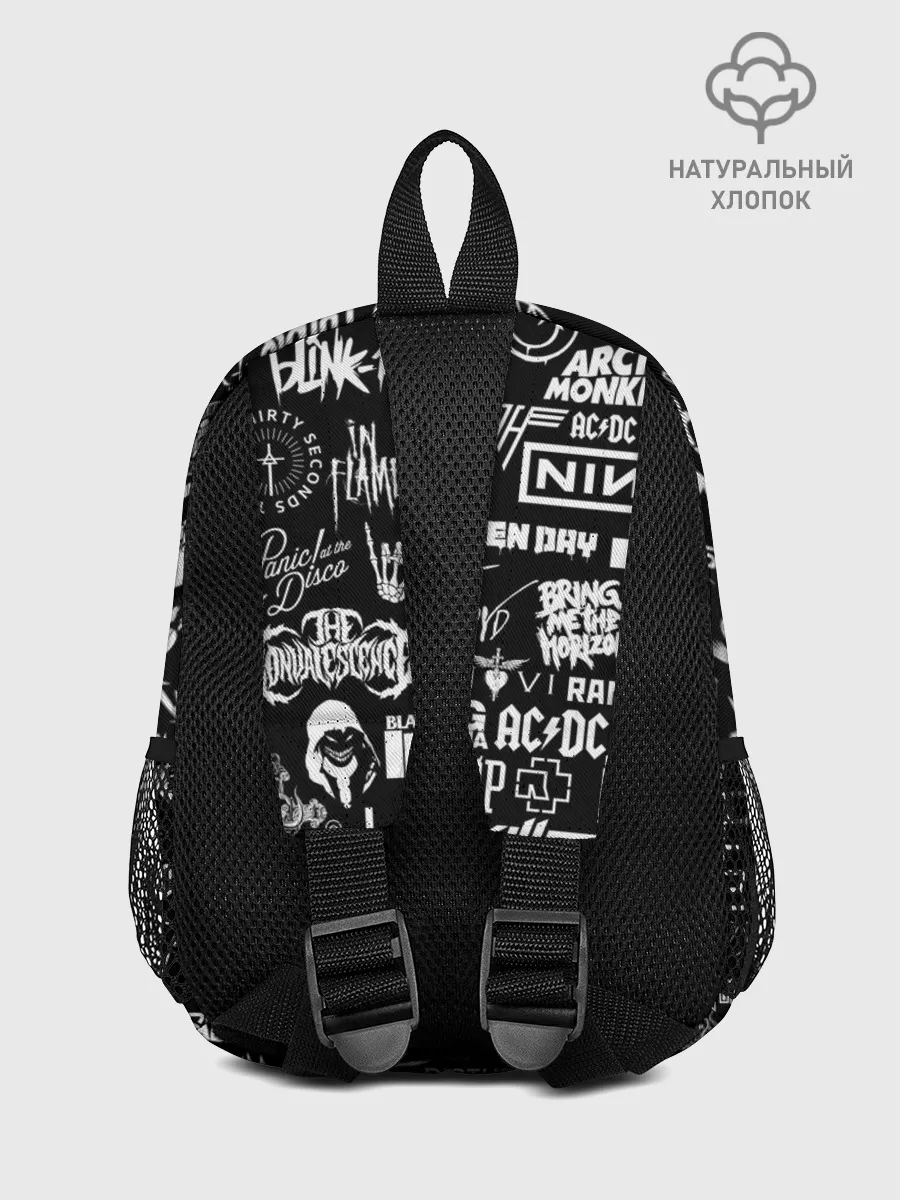 Рюкзак детский / ЛОГОТИПЫ РОК ГРУПП | ROCK