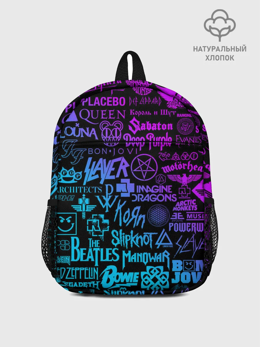 Рюкзак детский / ЛОГОТИПЫ РОК ГРУПП