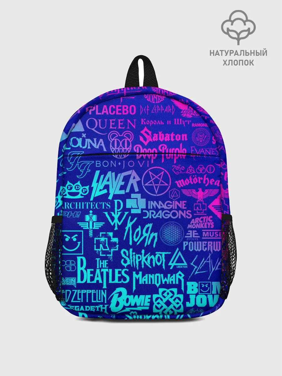 Рюкзак детский / ЛОГОТИПЫ РОК ГРУПП
