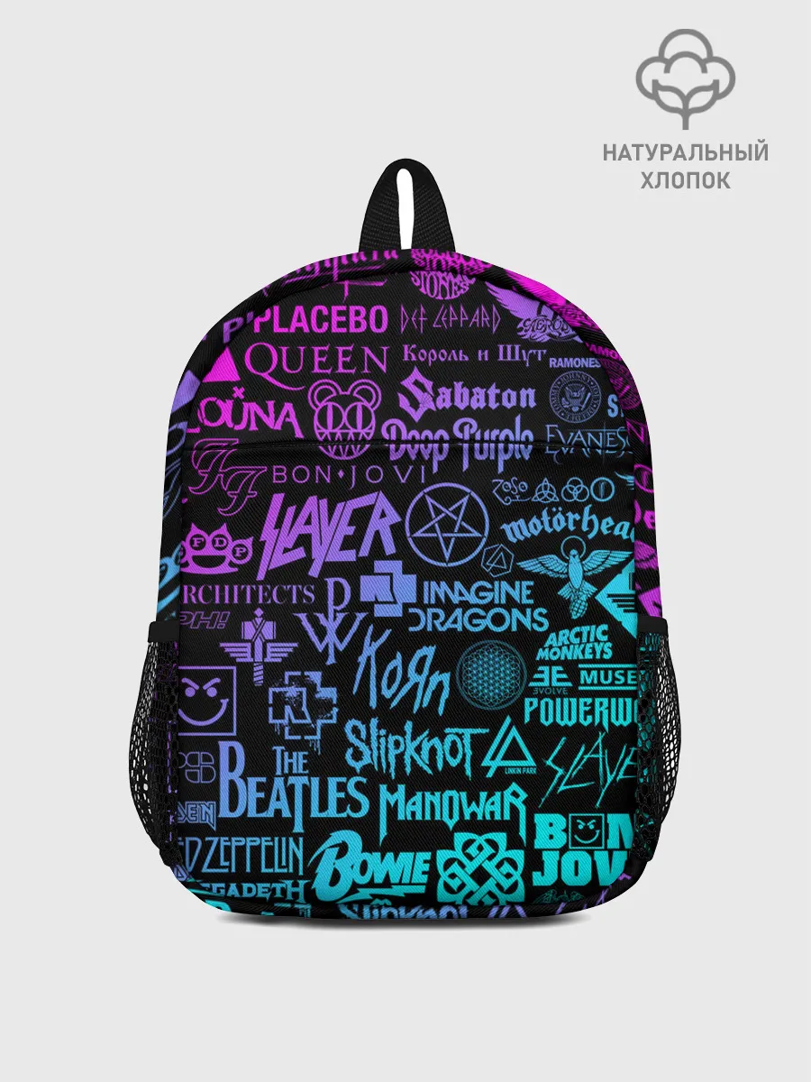 Рюкзак детский / ЛОГОТИПЫ РОК ГРУПП