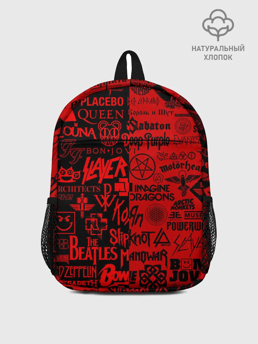 Рюкзак детский / ЛОГОТИПЫ РОК ГРУПП | ROCK