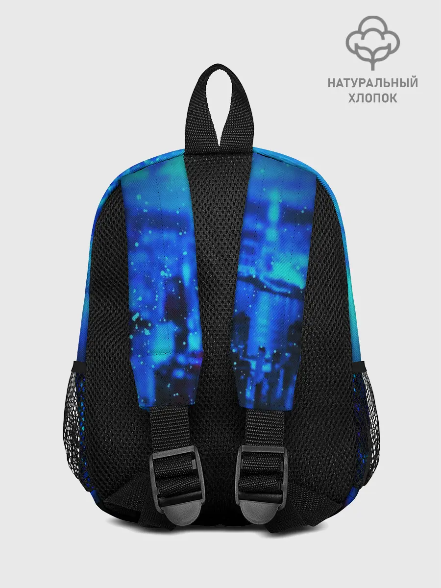 Рюкзак детский / ГОРОД В НЕОНЕ
