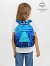 Рюкзак детский / ГОРОД В НЕОНЕ