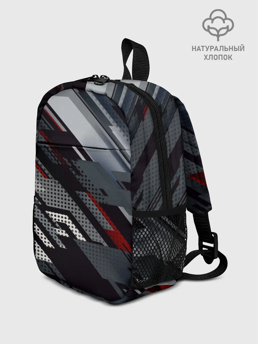 Рюкзак детский / Металлическая текстура