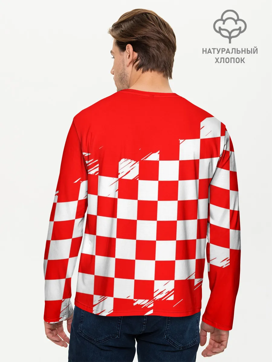 Мужской лонгслив базовый / ЛУКА МОДРИЧ / LUKA MODRIC