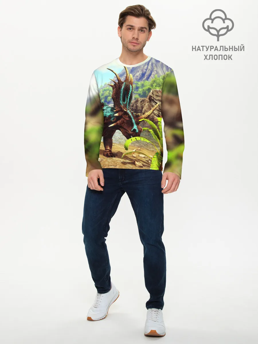 Мужской лонгслив базовый / Ark Survival | АРК СУРВИВАЛ