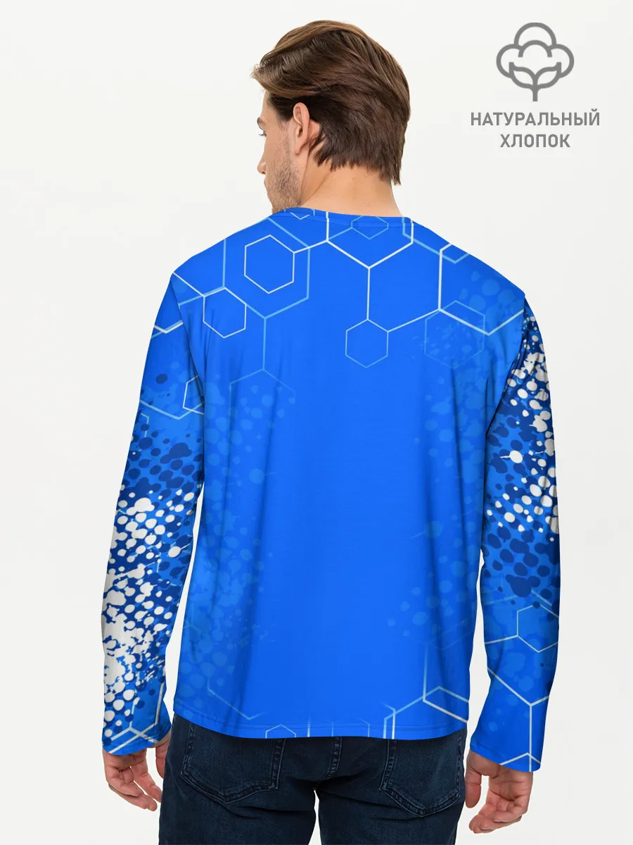 Мужской лонгслив базовый / СЕРХИО АГУЭРО / МАНЧЕСТЕР СИТИ